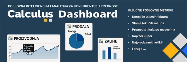 Predstavljamo novu funkcionalnost - Calculus 12 Dashboard